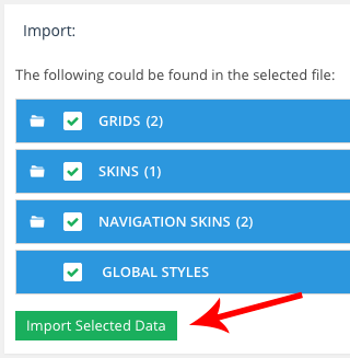 Import Selected Dats